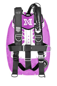XDEEP XDEEP Zen Wing System Deluxe with Small / Lavender / Alumminium - Oyster Diving