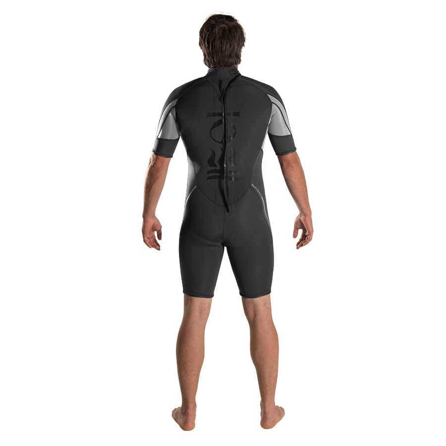 Fourth Element Xenos 3mm Shortie Wetsuit: Men - Oyster Diving